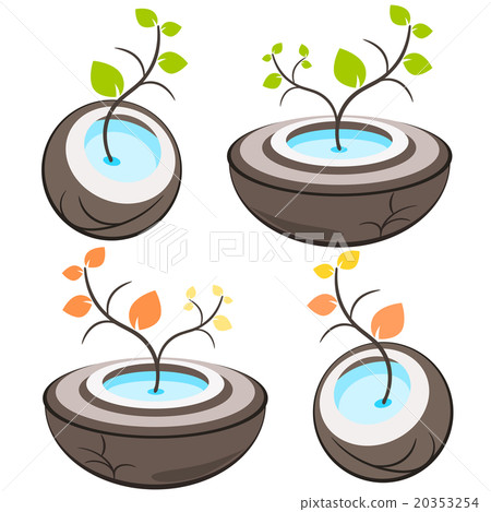 Nature tree symbol illustration Nature tree symbol illustration 20353254