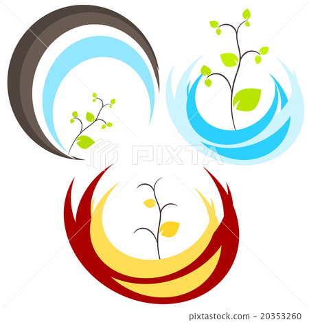 Nature tree symbol illustration Nature tree symbol illustration 20353260