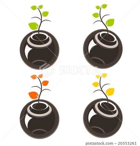 Nature tree symbol illustration 20353261