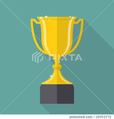 Champion Cup Flat Icon 20353772