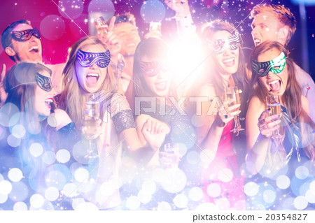 Composite image of glowing background 20354827