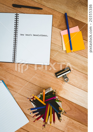 Composite image of new years resolutions Composite image of new years resolutions 20355386
