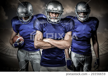 Composite image of american football team Composite image of american football team 20356659