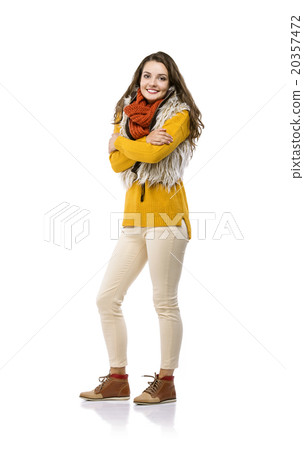 Girl in autumn clothes Girl in autumn clothes 20357472
