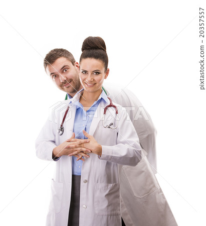 A medical team of doctors A medical team of doctors 20357557