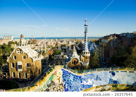 Parc Guell, Barcelon Parc Guell, Barcelon 20357645