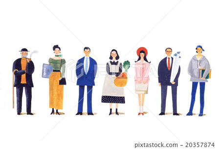 家庭插圖 家庭插圖 20357874