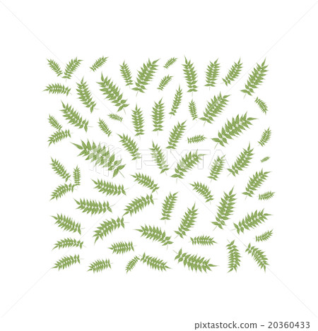 Spring leaf frame for your design Spring leaf frame for your design 20360433