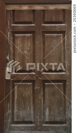 Old wooden door. 20360669