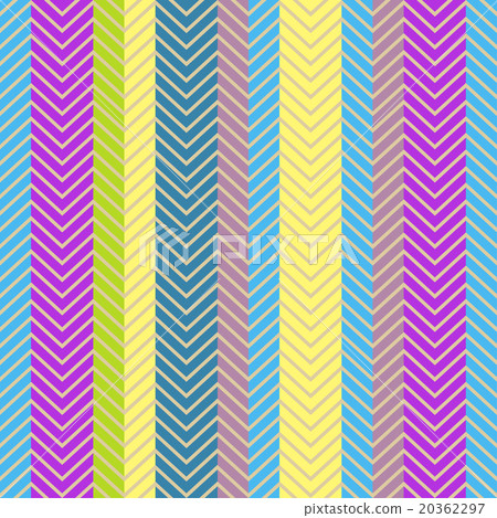 Seamless vector pattern with Zig zag stripes.  20362297