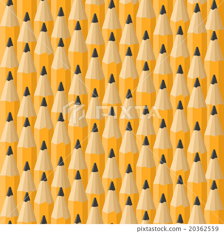 Classic Oranga Pencils Seamless Background. Vector Classic Oranga Pencils Seamless Background. Vector 20362559
