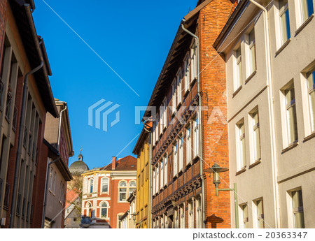 Houses in the Gottingen town center - Germany 20363347