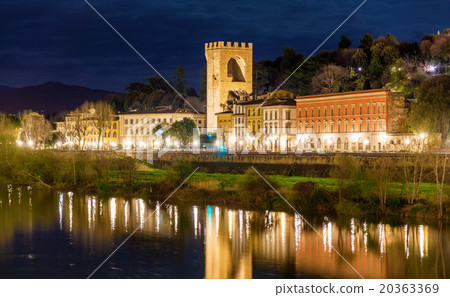 View of the Porta San Niccolo in Florence - Italy 20363369