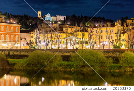 View of San Miniato al Monte basilica in Florence 20363370