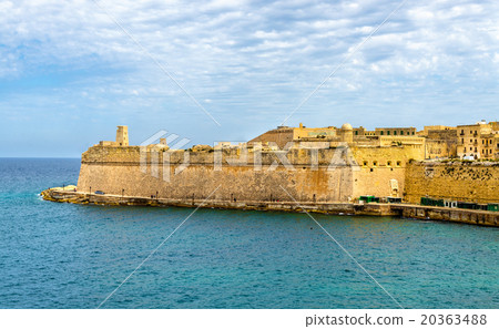 View of Fort Saint Elmo in Valletta - Malta 20363488