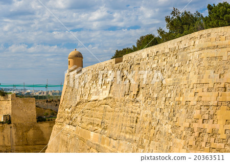 The city walls of Valletta - Malta 20363511