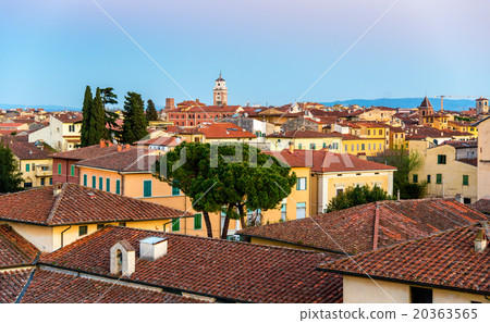 View of the city center of Pisa in Italy View of the city center of Pisa in Italy 20363565