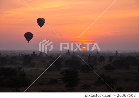 早晨的蒲甘 20367508