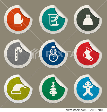 Christmas simply icons 20367809