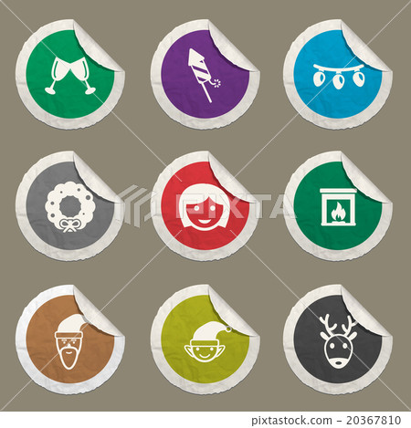 Christmas simply icons 20367810