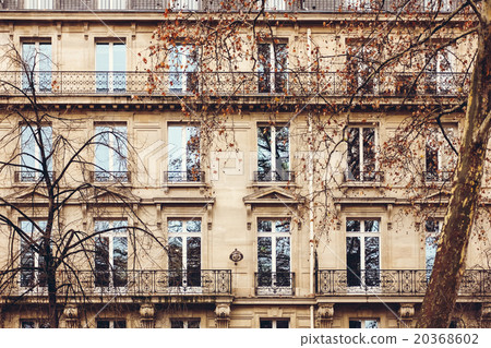 French Architecture with Typical Windows French Architecture with Typical Windows 20368602