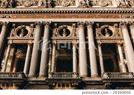The Opera Garnier House in Paris at Night 20368608