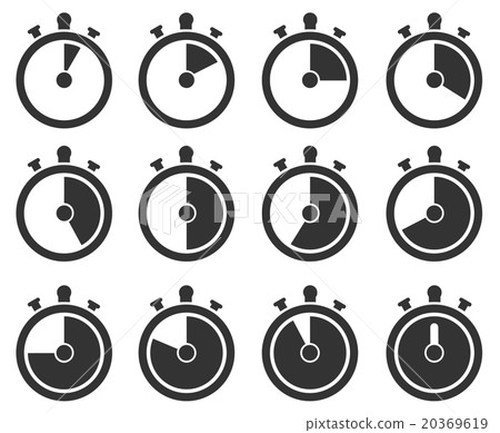 Timer Icon Set Timer Icon Set 20369619