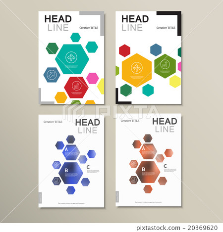 Design template abstract hexagonal shapes Design template abstract hexagonal shapes 20369620