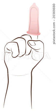 Condom Finger Contraception Advice 20369880