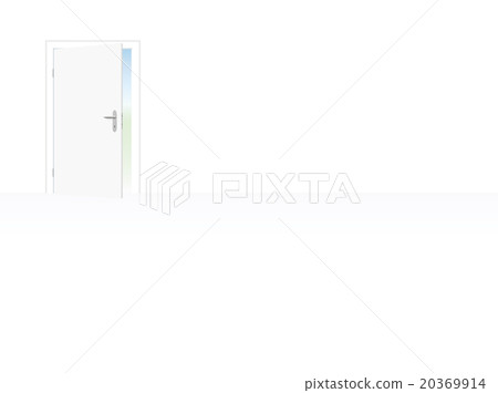 White Room Door Ajar White Room Door Ajar 20369914