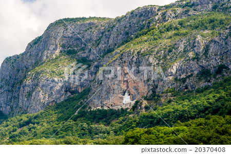 Mountain landscape with Ostrog monastery 20370408