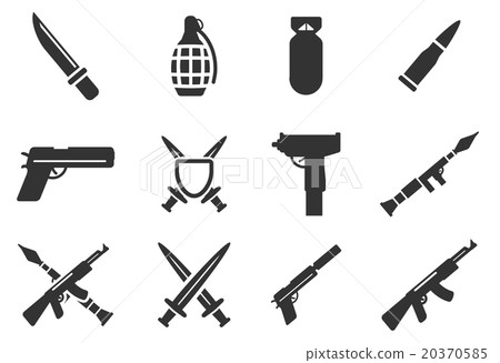 Weapon simply icons 20370585