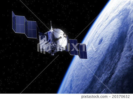 Satellite Deploys Solar Panels In Space Satellite Deploys Solar Panels In Space 20370632