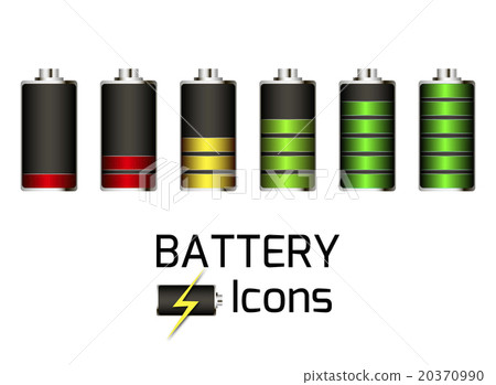 Battery Icons set 20370990