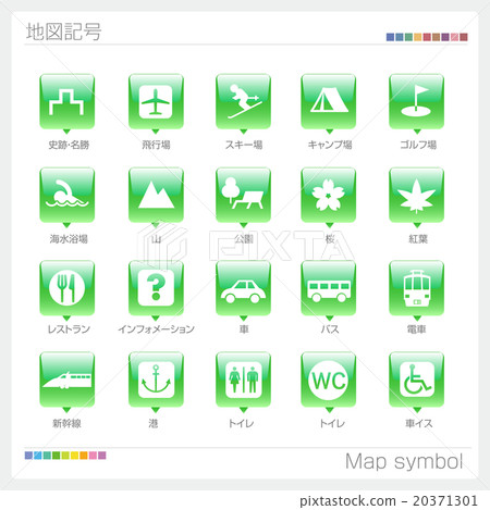 地圖符號·圖標 20371301