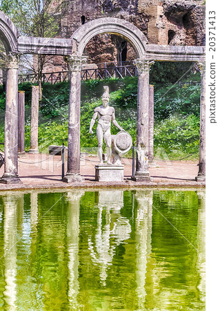 Greek Statue of Ares, inside Villa Adriana 20371413