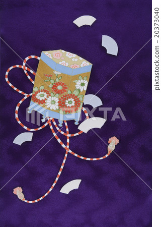 Japanese pattern silk fabric dyed fabric old cloth Japanese pattern silk fabric dyed fabric old cloth 20373040