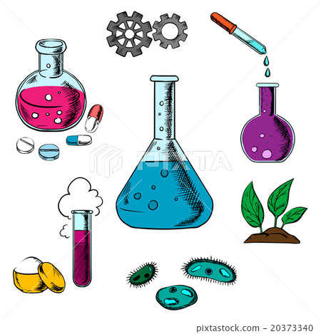 Science, research and experiment elements Science, research and experiment elements 20373340