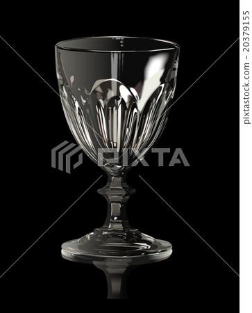 Wineglass (black background) Wineglass (black background) 20379155