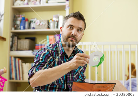 man with damaged cd man with damaged cd 20380802