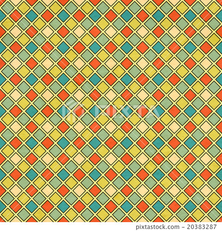 Seamless texture of old paper with retro pattern Seamless texture of old paper with retro pattern 20383287