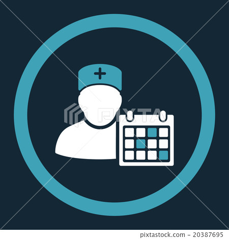 Doctor Appointment Rounded Vector Icon Doctor Appointment Rounded Vector Icon 20387695