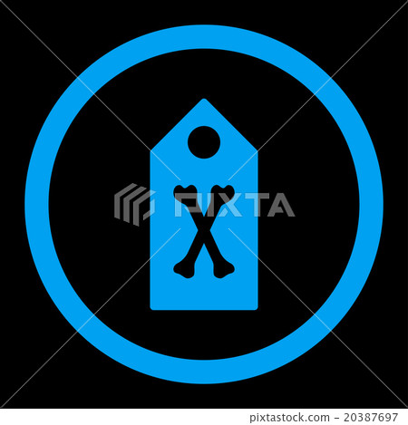 Dead Marker Rounded Vector Icon Dead Marker Rounded Vector Icon 20387697
