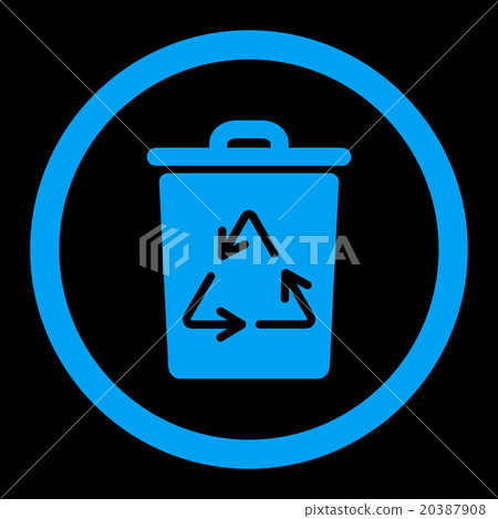 Trash Can Rounded Vector Icon Trash Can Rounded Vector Icon 20387908