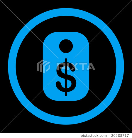 Price Tag Rounded Vector Icon - Stock Illustration [20388717] - PIXTA