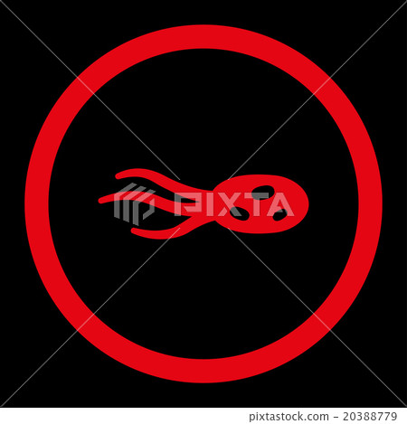 Intrude Microorganism Rounded Vector Icon 20388779