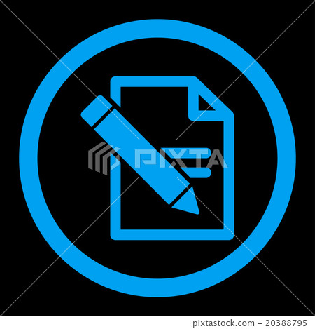 Edit Records Rounded Vector Icon 20388795