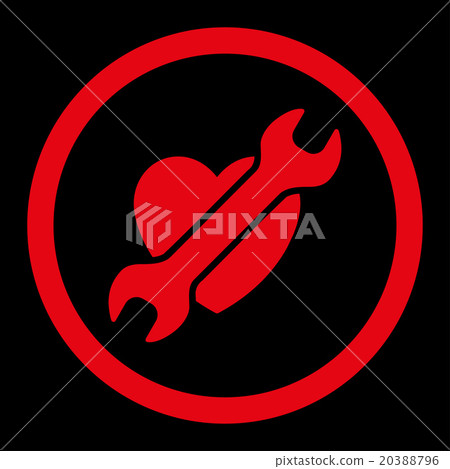 Heart Surgery Rounded Vector Icon Heart Surgery Rounded Vector Icon 20388796