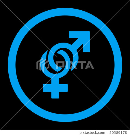 Sexual Symbols Rounded Vector Icon 20389178