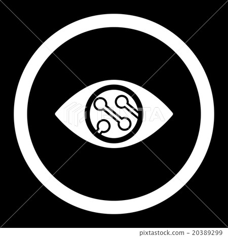 Smart Lens Rounded Vector Icon 20389299